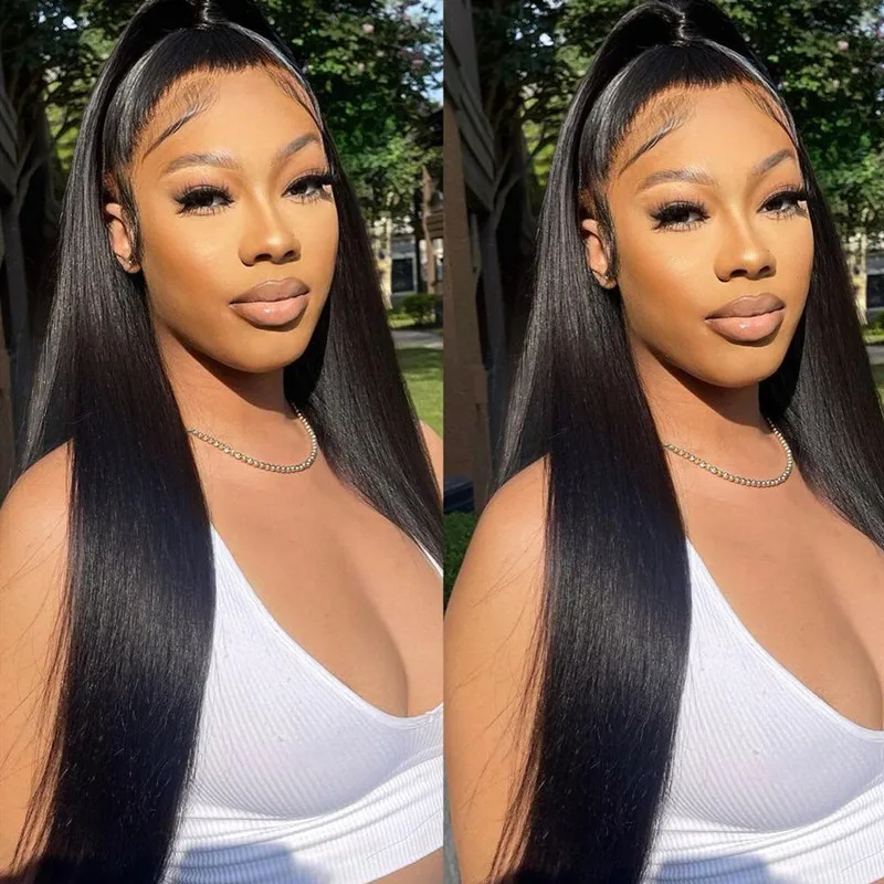 XBL ready to ship human hair wigs bone straight peruvian hair wig perruques-naturel cheveux humain en gros