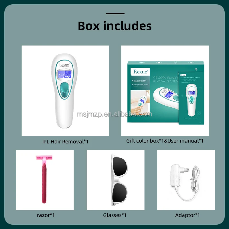 Trending products new arrivals home use laser epilator hair diode removal portable IPL removal for women