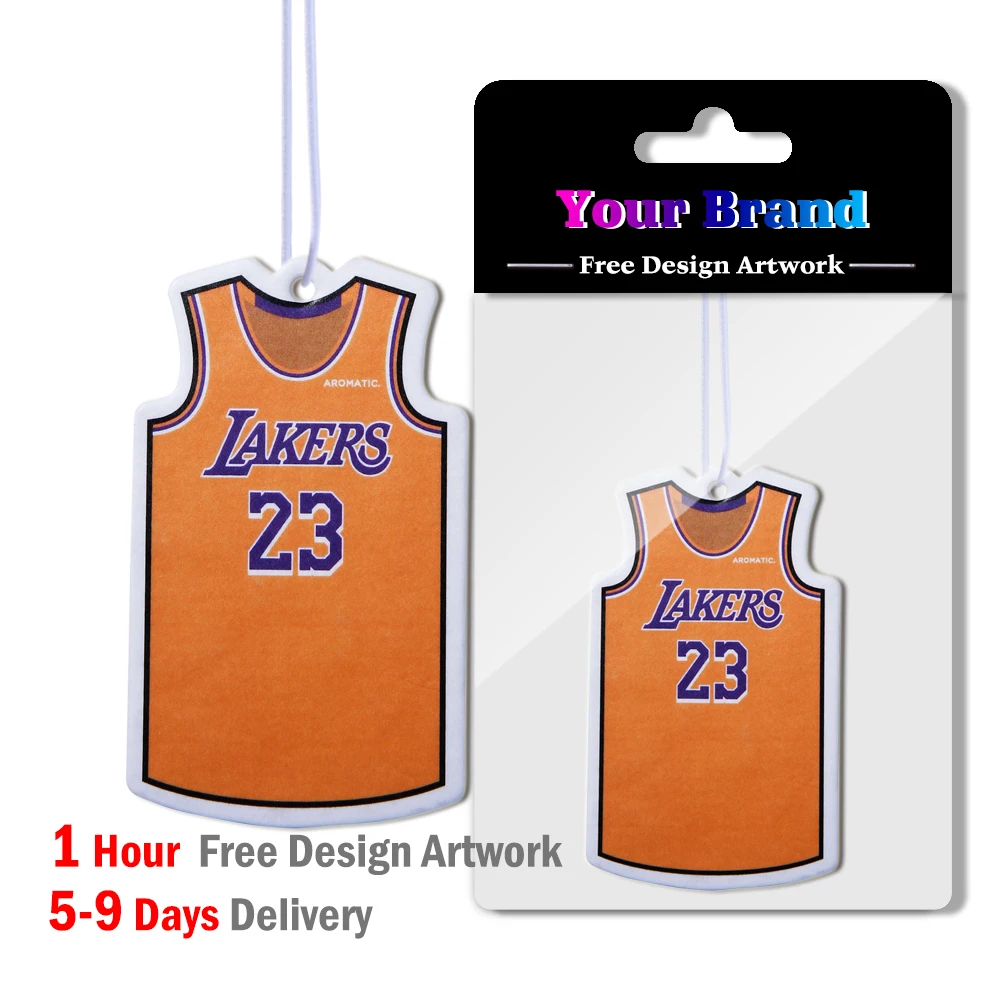 Customized Logo All Scents Refresh Paper Car Air Fragrance Air Freshener Luxury Car Air Freshener Custom Logo