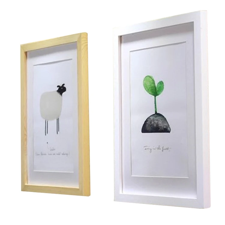Customized Popularity Wooden Picture Photo Frames fashionable photo display Decorative Photo Frame