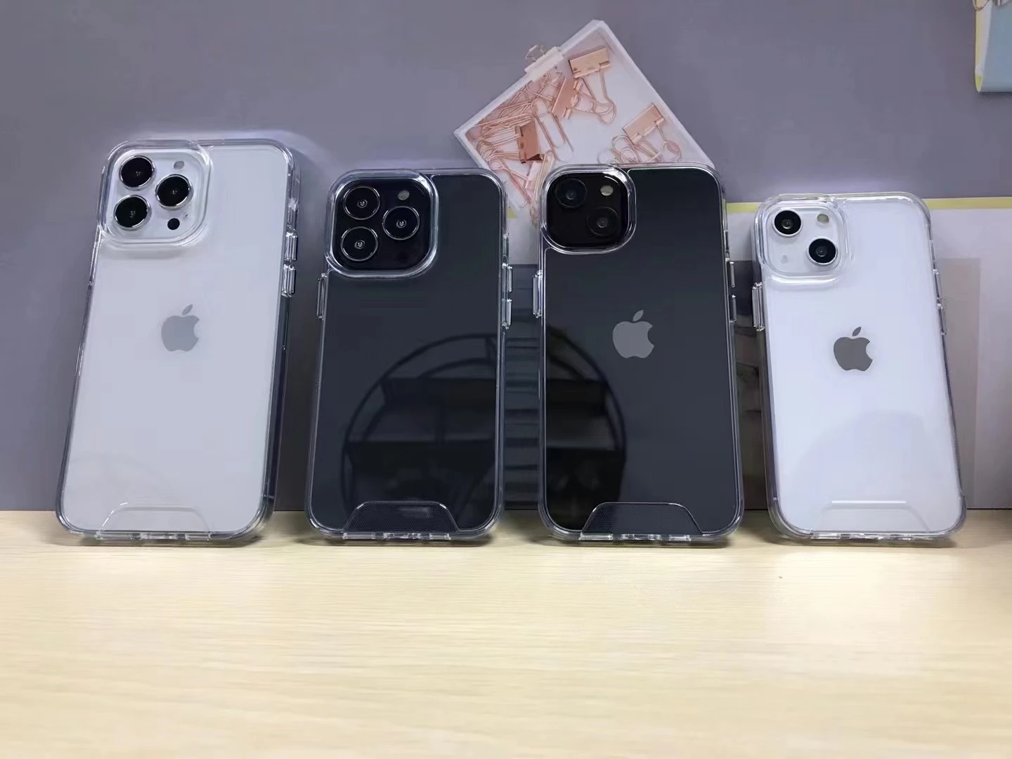 New arrival  Space Case Transparent Anti-fall Phone case for  iPhone 13 Pro max Hard Acrylic TPU PC Phone Cover