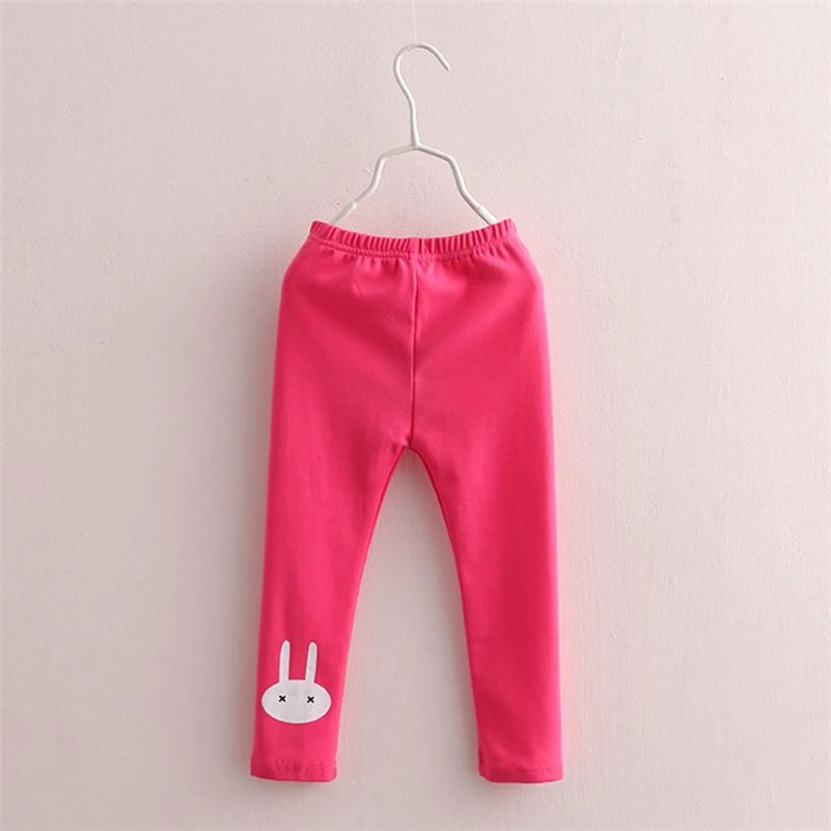 New Hot Products Fashion Kids Korea Style Teens Wearing Sweet Love Design Cotton Leggings Wholesale