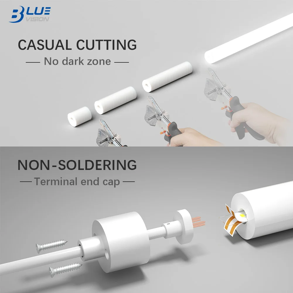 
New Arrival 360 Degree led neon ribbon light Casual cutting without dark zone neon sign Non-soldering terminal LED Neon Strip 