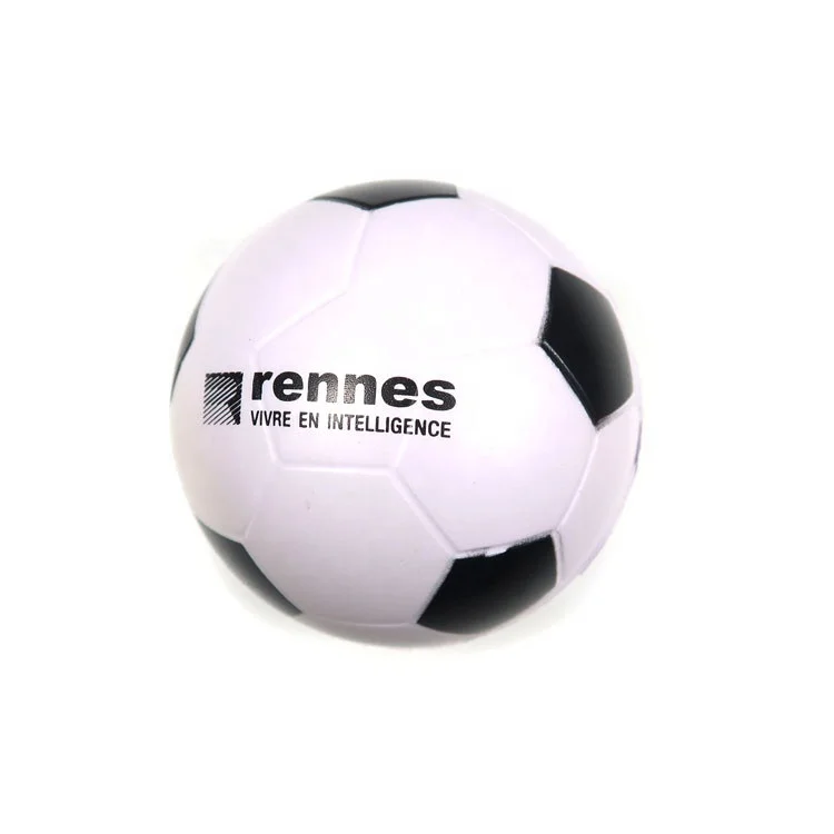 Footballs Soft PU Foam Anti Stress Squeeze Balls PU Sponge Vent Decompression Ball