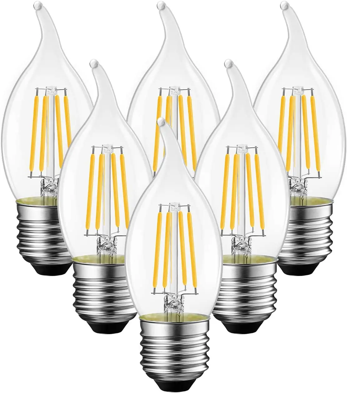Wholesale Custom Transparent Led C35 Lamparas Led Lamp Light Bulb