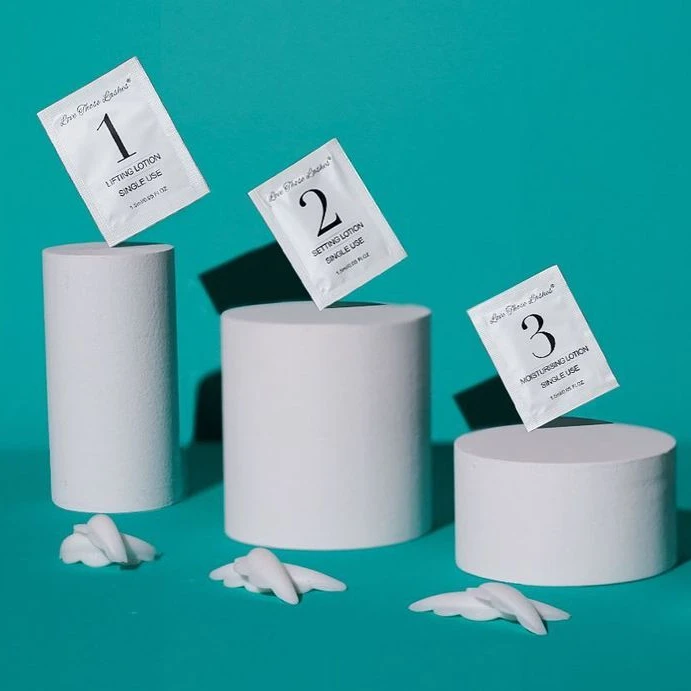 Hot Selling Brow Lamination Sachet Premium Quality Keratin Brow Lamination Kit Lash Lift Sachet