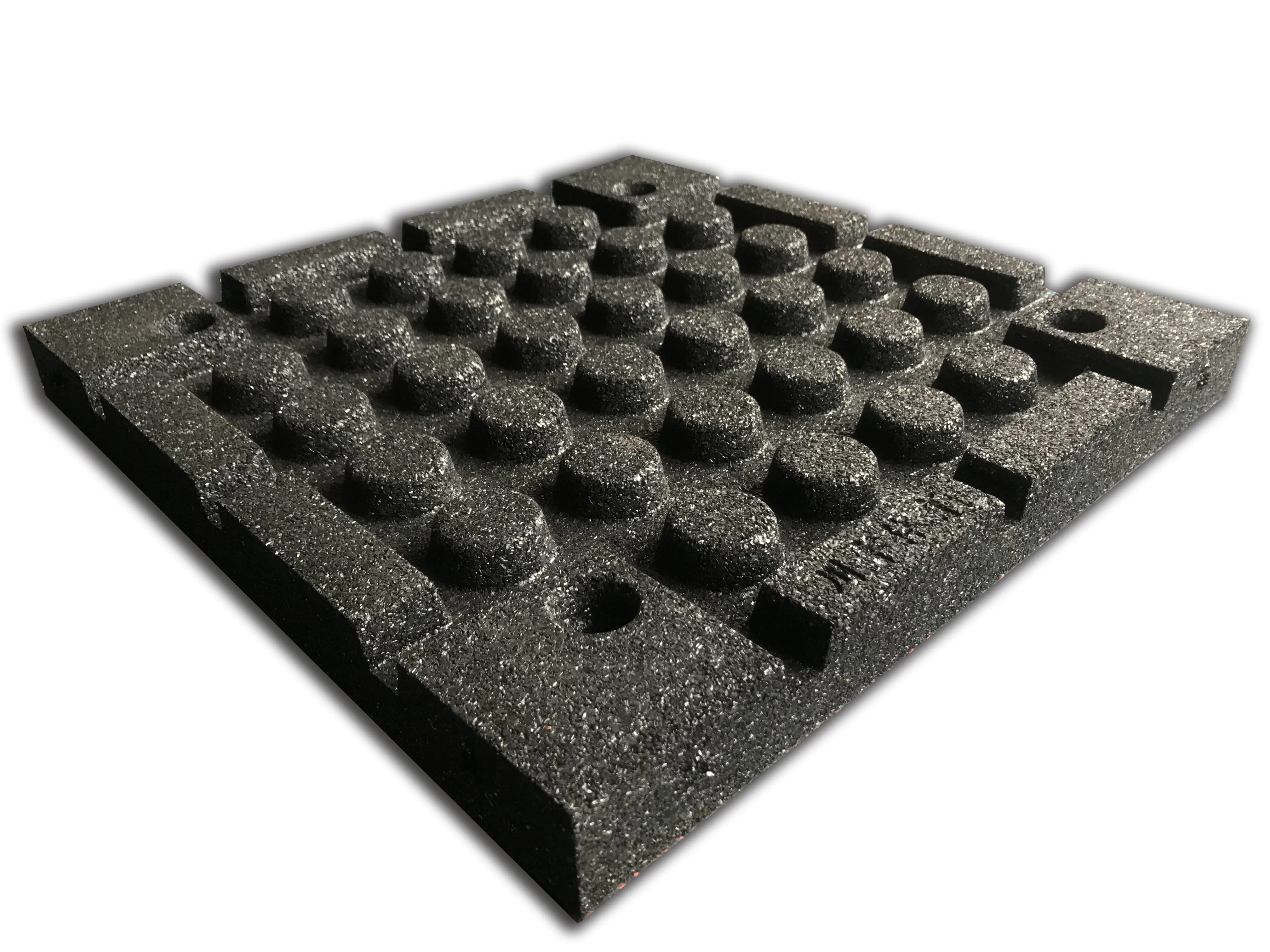 Custom Logo Anti-static Rubber Gym Flooring Mat