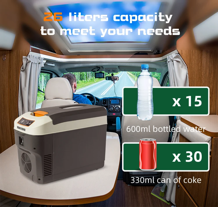 wholesale mini car fridge 10l car cooler fridge camping cooler box refrigerator