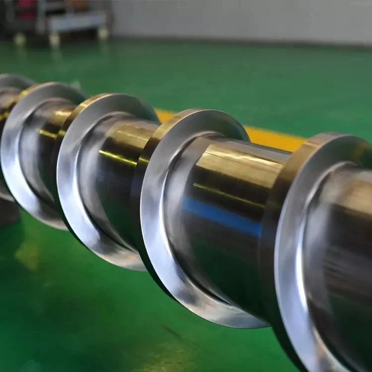 Plastic Machinery Extruder Screw Barrel, Bimetallic Extruder Screw and Barrel for pp pe pvc