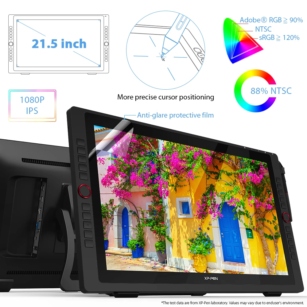 
 Графический планшет XP-Pen, хорошее качество, прямые поставки с фабрики, художник 22R Pro Графический usb Графический графический планшет для рисования монитор  