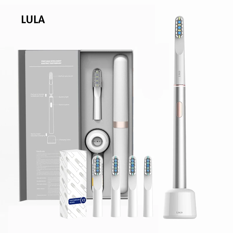 LULA Gifts for men Women Top Quality Teeth Electronic Equipment Home Travel Ultrasound Sonic Care Electric Toothbrush