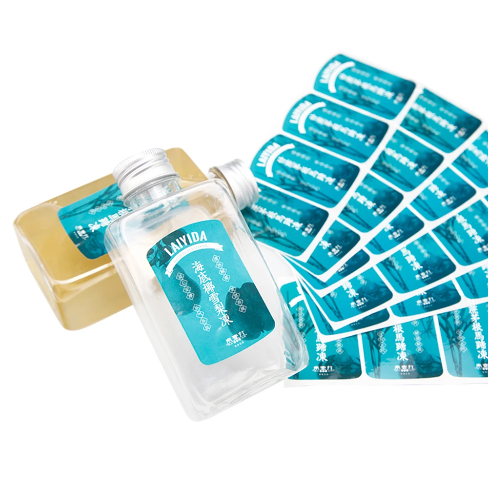 Custom Printed Self Adhesive Label Sticker Packaging Labels Bottled Beverage Label
