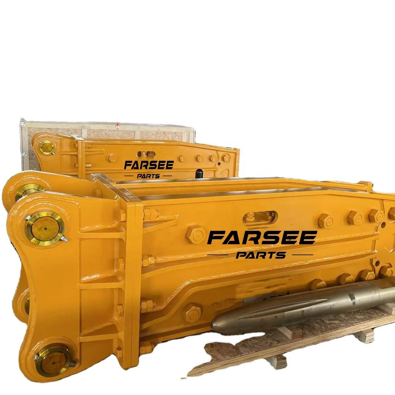 High quality  excavator attachments Box type break hammer Fs068B for Doosan/Caterpillar/Sany/Shantui 4-7T excavators