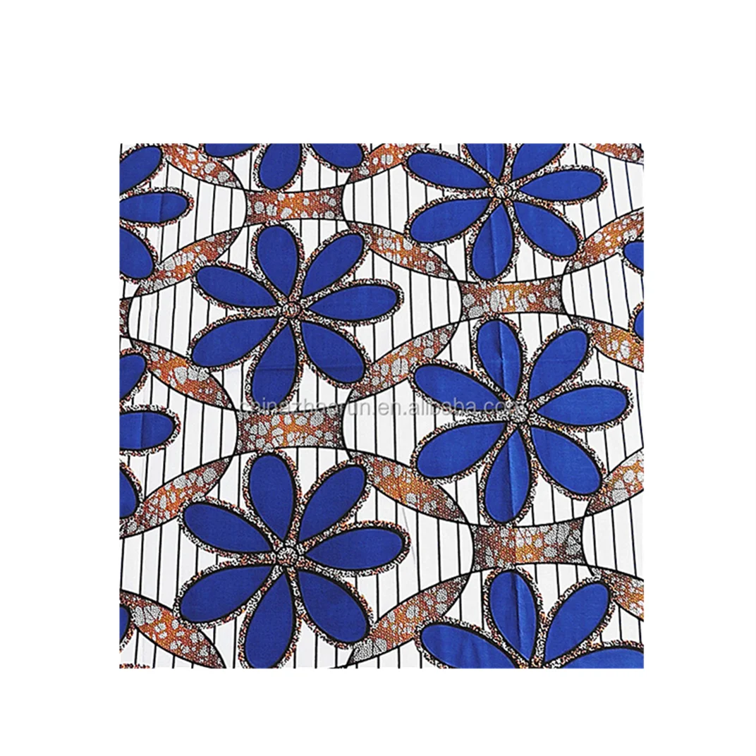 2022 hot sale african wax prints fabric