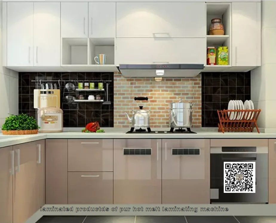 Multipurpose Woodworking Machine 2021 Hot Selling PUR Hot Melt Glue Laminating Machine 85 KWS Online Support 8000 TC