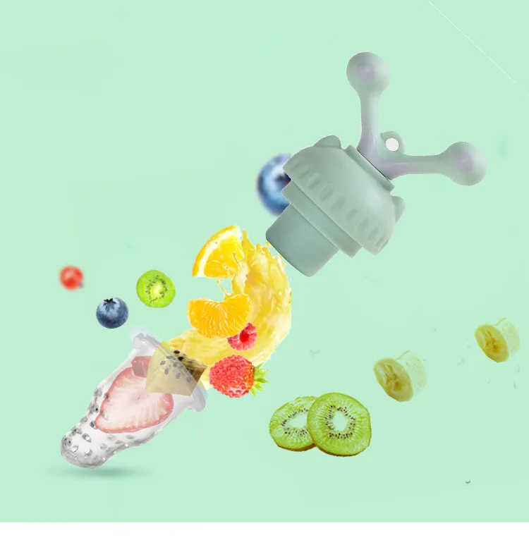 Bpa Free Soother Pacifier Baby Cute Pacifier Nipple For Food Fruit Easy Cleaning