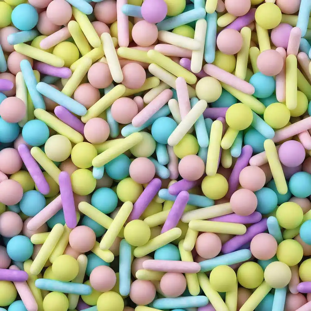 Edible Pearls for Cake Decorating Matt Pearl Sprinkles Pastel Sugar Pearl Sprinkles for Cake