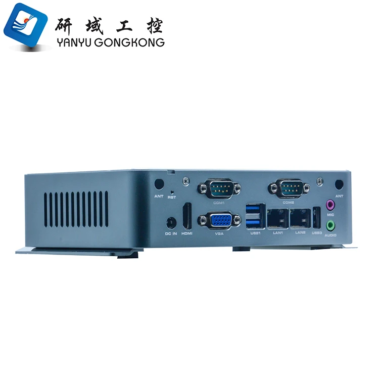 Intel Celeron J1900 NUC mini computer quad core processor J1900 Dual Lan Mini PC Nano PC with 2*com port