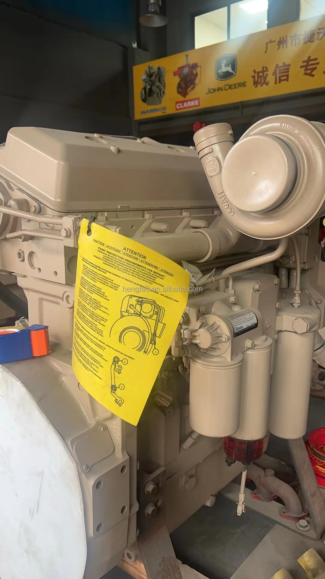 John Deere Engine RG6135 SE502698 RE520563 RE542776 9030 Mais Combain 7050 7080 Serie S700 S600 Serie