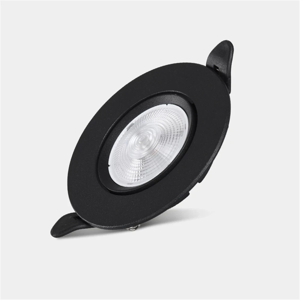 Spotlight Embedded 5W 7W 12W LED Indoor  Lighting Ceiling Light Modern Bedroom Living Room Downlight Adjustable Angle Spotlight