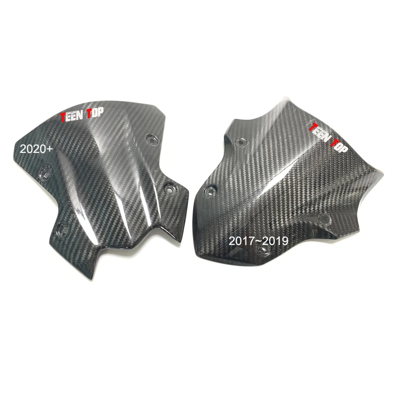 Teentop carbon fiber  Motorcycle parts carbon fiber windshield  windscreen Air Wind Deflector  for Kawasaki Z900