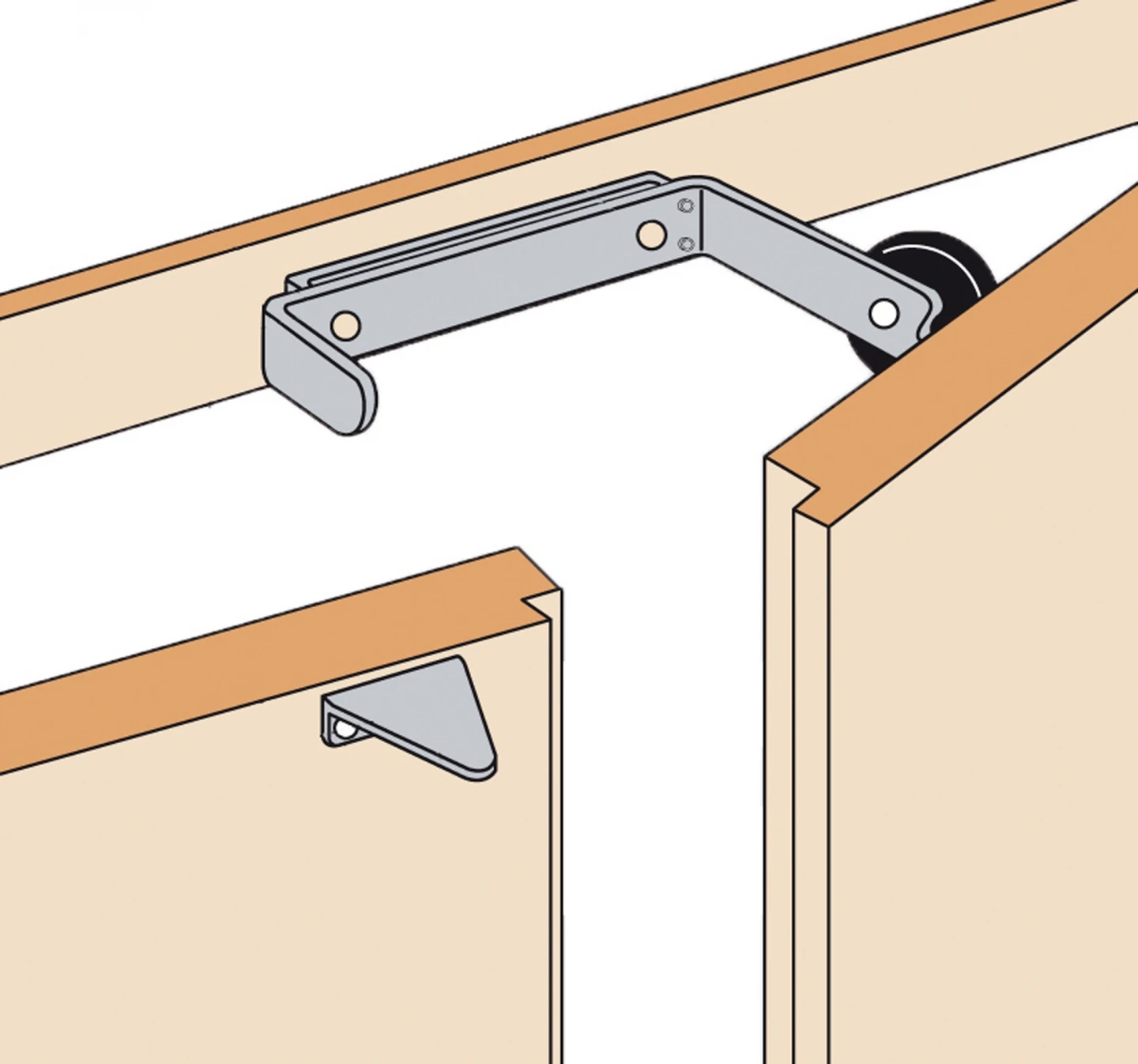 Quality Adjust Fire Security Doors Heavy Duty Steel Automatic Door Closer for Room Door