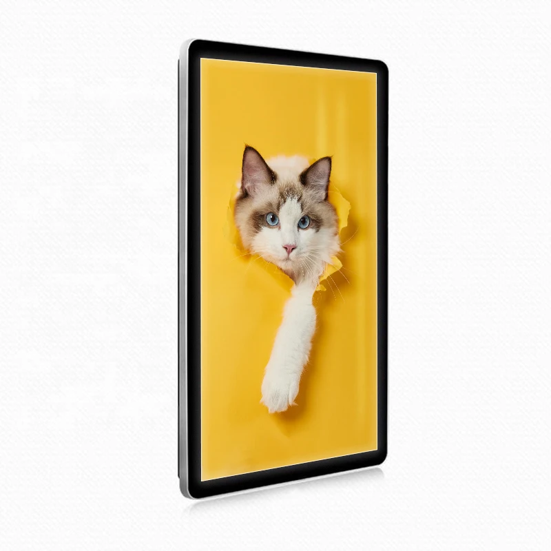 2K 4K Screen 21.5 Inch Lcd Video Wall Lcd Panel Advertising Screen Monitor Digital Signage For Store