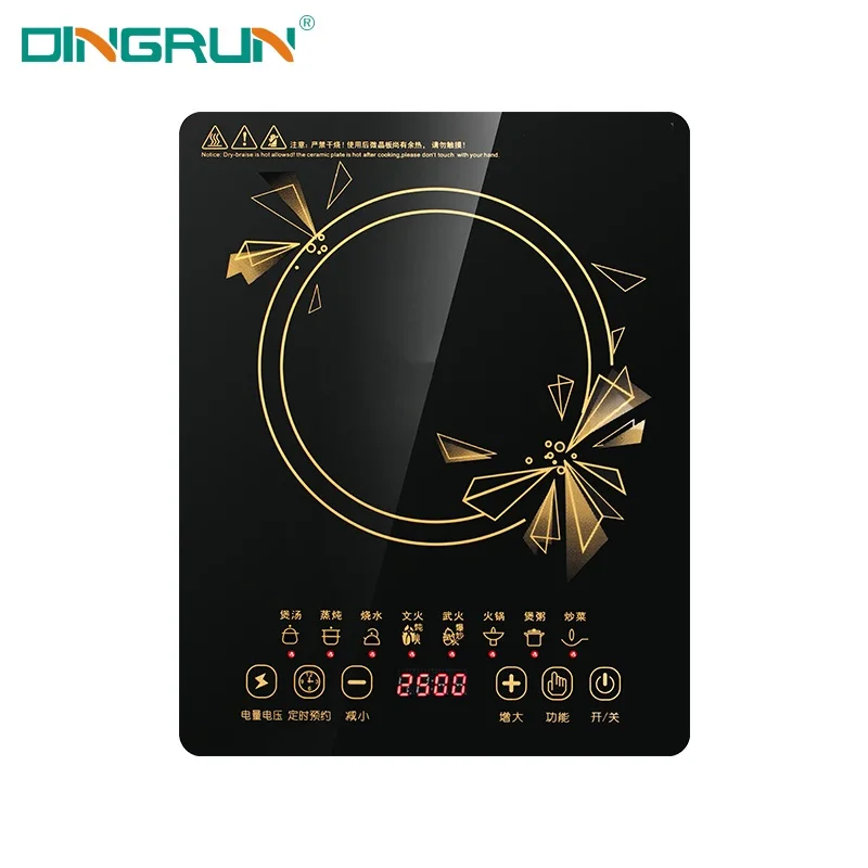 Factory Custom Low Price 2200W Touch Control Induction Cooktop Portable Electric Induction Cooker
