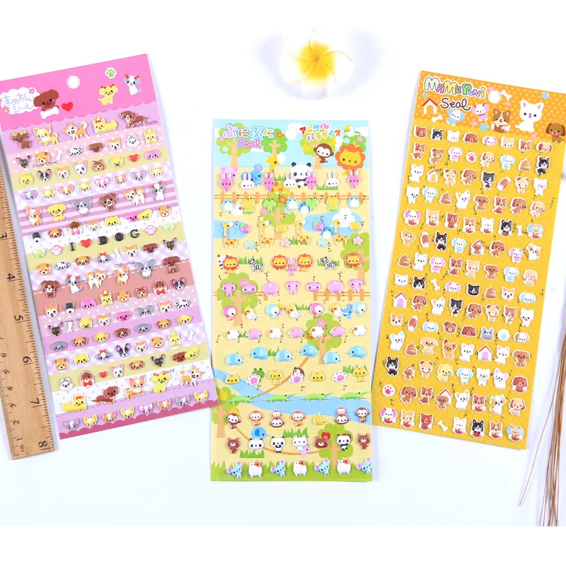 Custom Cute Momo Decorative Kawaii Cartoon Girl anime Kiss cut Stickers