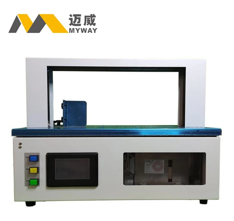 Paper banding machine banknote money cash binding machine/ Automatic Strapping Machine