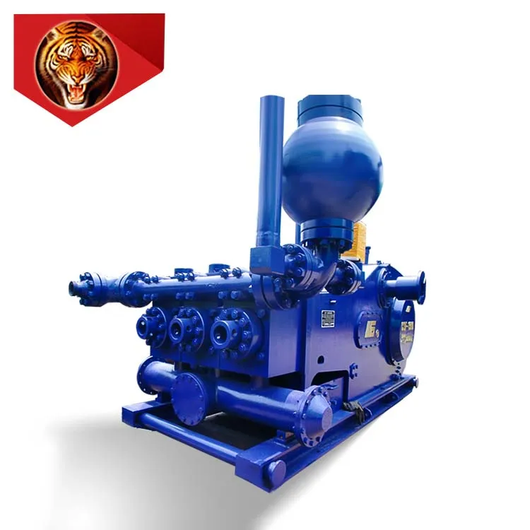 Tigerrig large displacement durable high pressure F1300 triplex drilling rig mud pump for sale