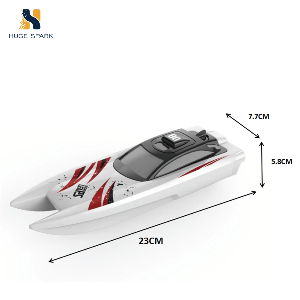 
Economical Toys Cheap Outdoor Toys for Boys 20 mins Playing Time 10KM/H Low Speed 2.4G RC Mini Ship 