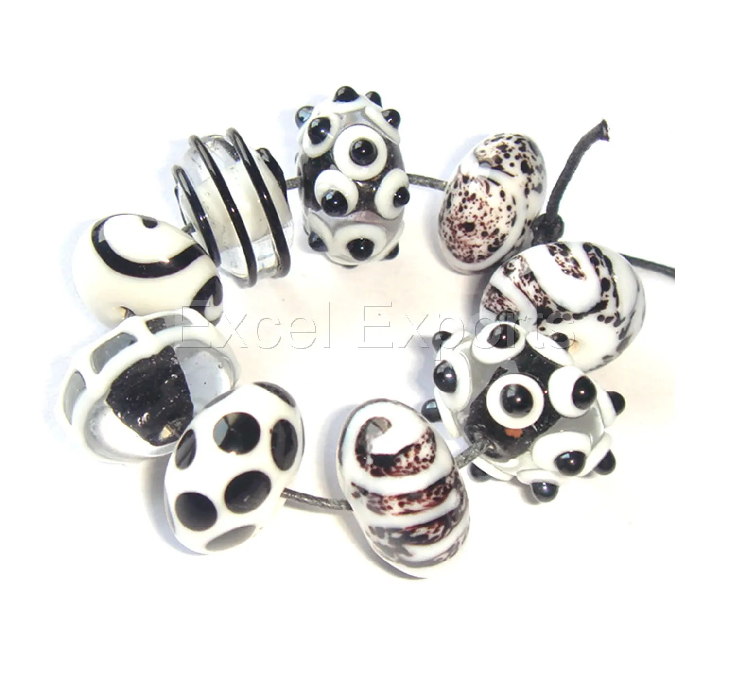 Lamp Work Glass Beads Best Fancy Beads for Jewelry making decoration craft works curtains