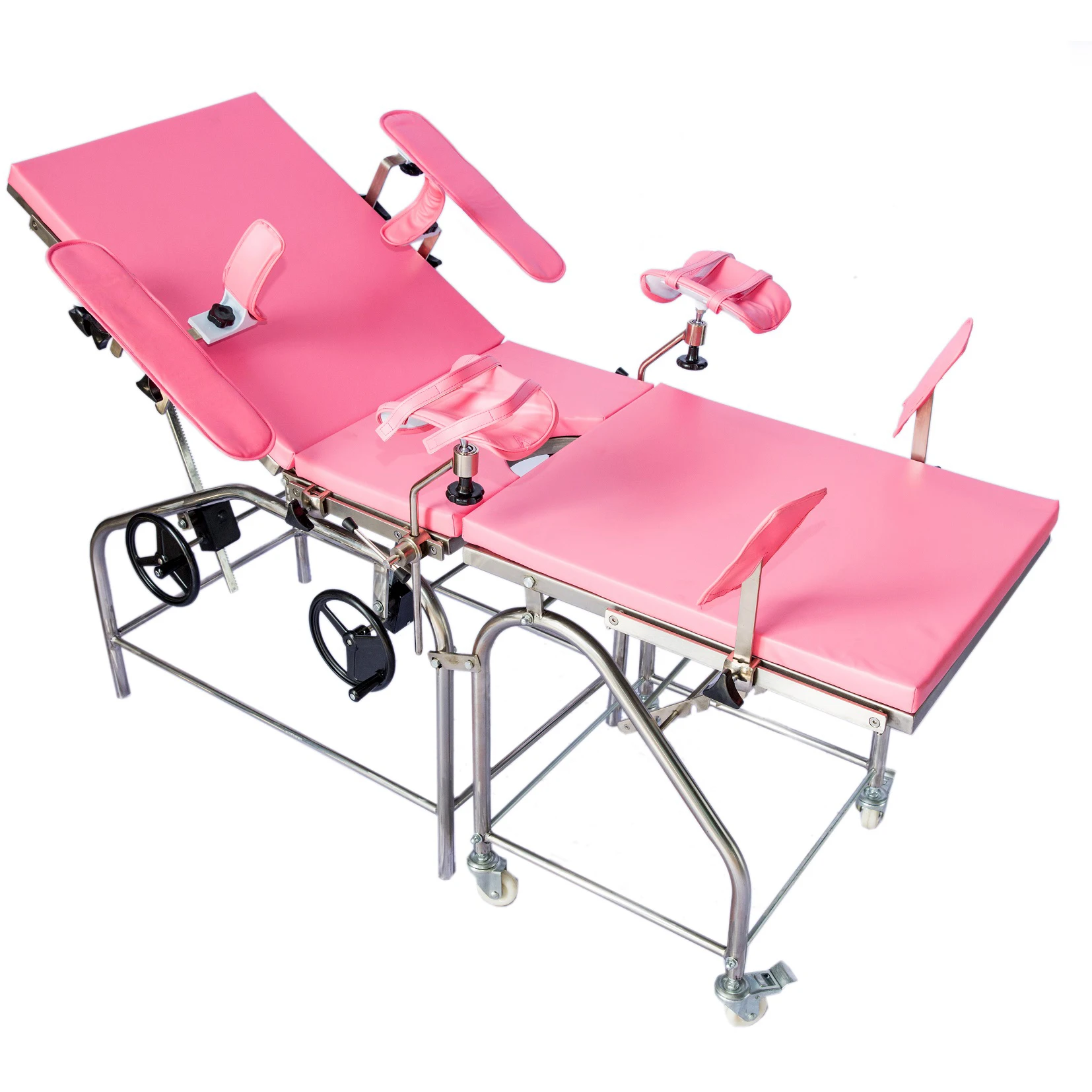 Hospital Medical Equipment Portable Obstetric Gynecological Examination Delivery Table