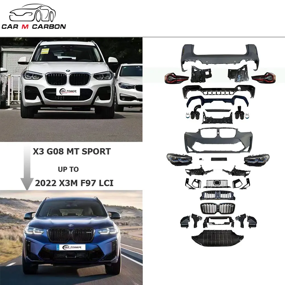 Best Design X3 G08 MT Sport To X3M F97 Lci 2022  Bodykit Car Parts