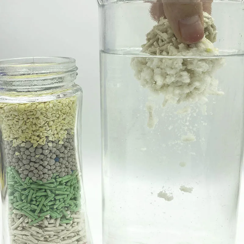 Wholesale new standard high quality environmental friendly natural tofu cat litter