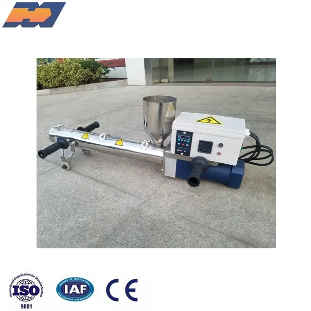 ZHANGJIAGANG Small Movable Easy carry Single screw mini hand held plastic extruder