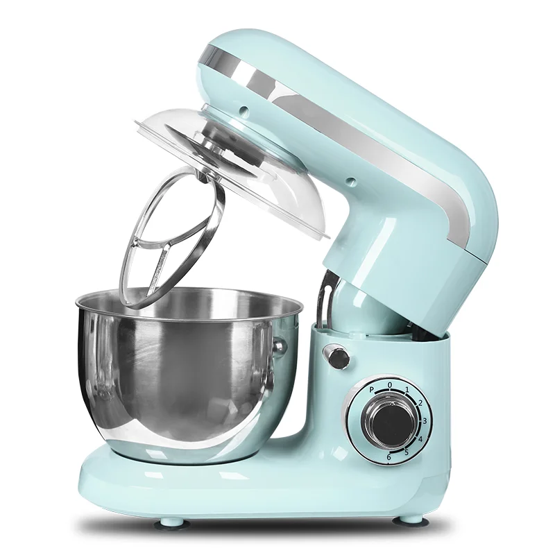 Steamer And Food Maker New 3 In 1 Egg Flour Kneader Bakery Baking Kitchen Spiral Planetary Mixer Bread Dough Cake Mixer Machine Stand Food Mixer Multifunction
