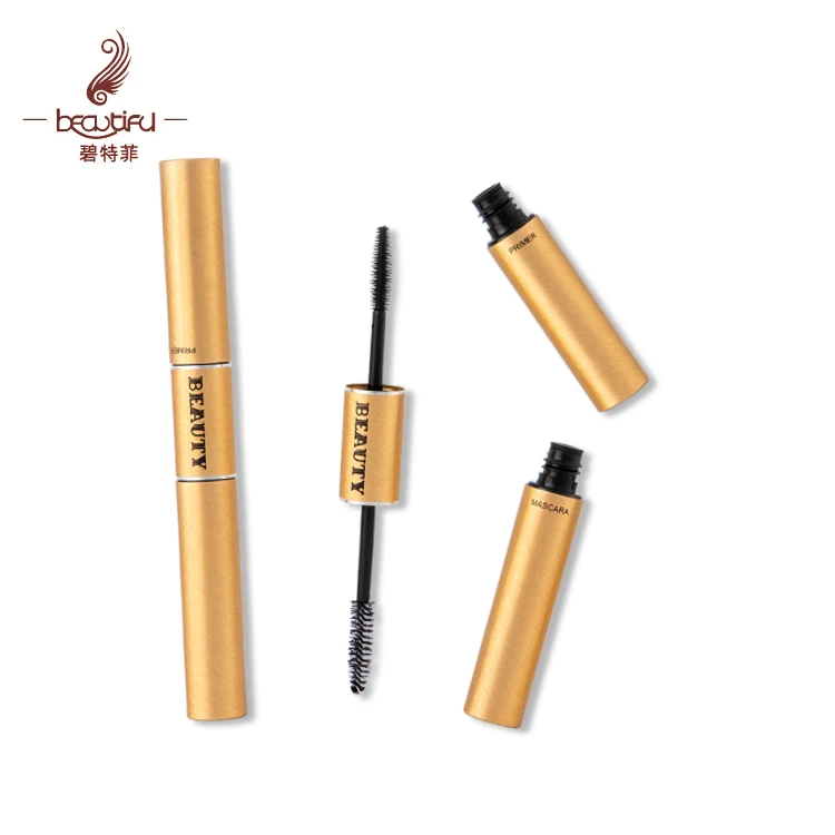 Двухсторонняя тушь для ресниц 2 в 1 с матовым алюминиевым покрытием, двухсторонняя тушь для ресниц, двойные туши для ресниц
