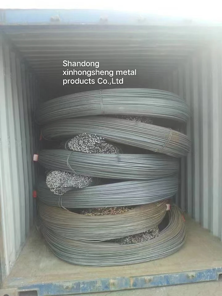 Bs4449 Standard B500b Deformed Round Steel Bars With 8mm Sizes 6 - 12m Length Rebar For Reinforcing Concrete Iron