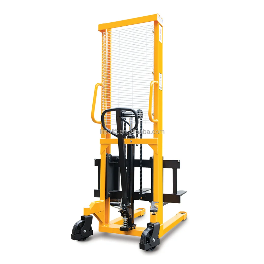 2000kg Portable Hydraulic Manual Pallet Stacker