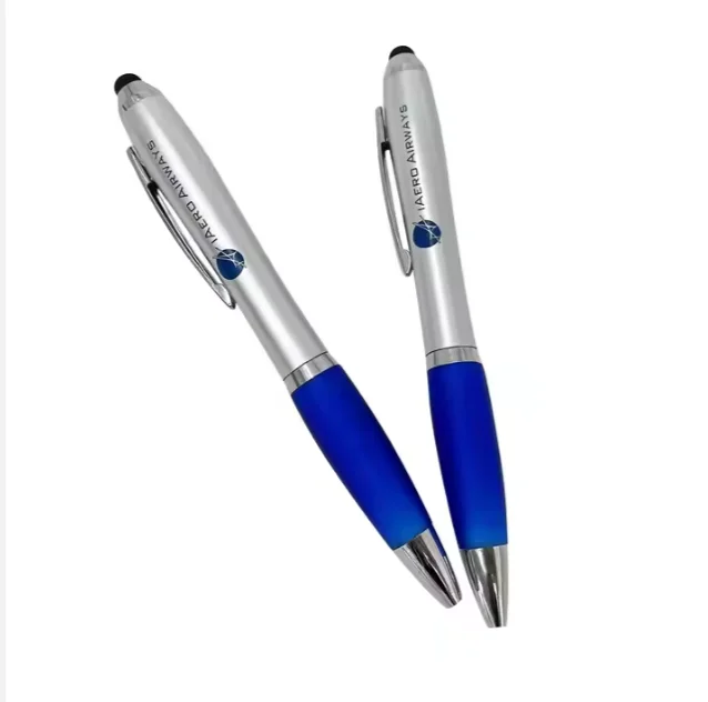 Custom Logo Printed Hotel Simple Pen Cheap Promotional Plastic Ballpoint Pen No reviews yet