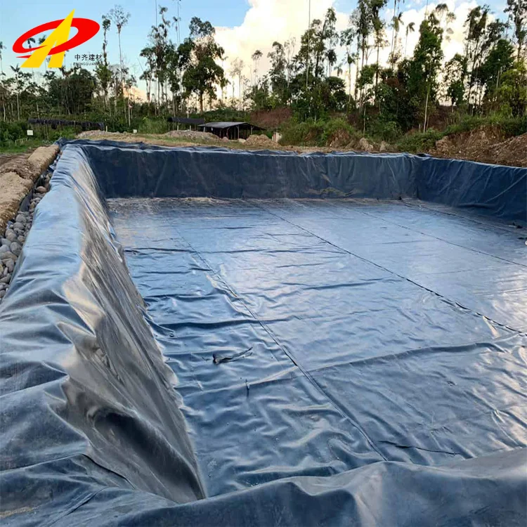 wholesale price plastic sheeting hdpe liner geomembrane 0.8mm for fish farming