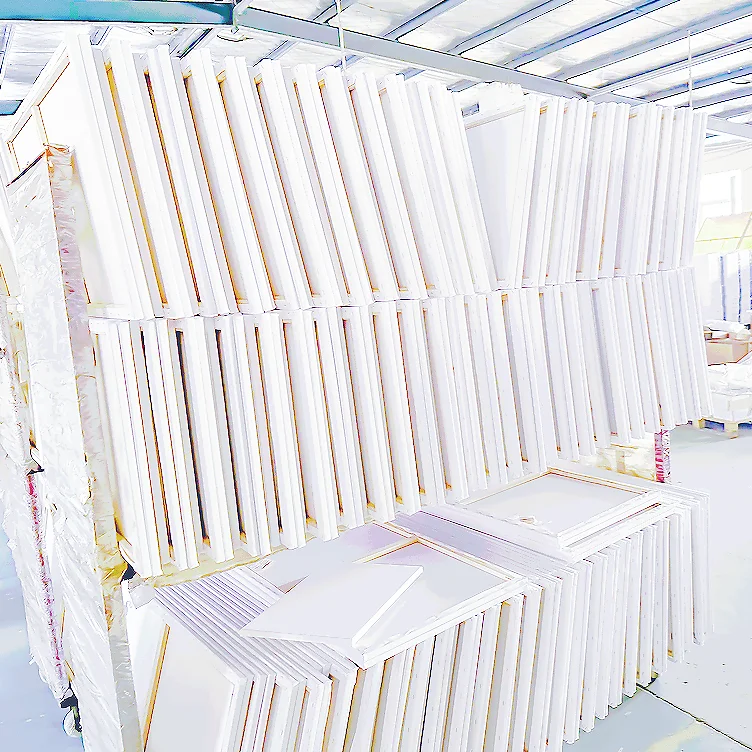 Canvases for Painting with 4*4 5*7 8*10 9*12 11*14 12*16 Round Canvas with 12*12 8*8 3 of Each Painting