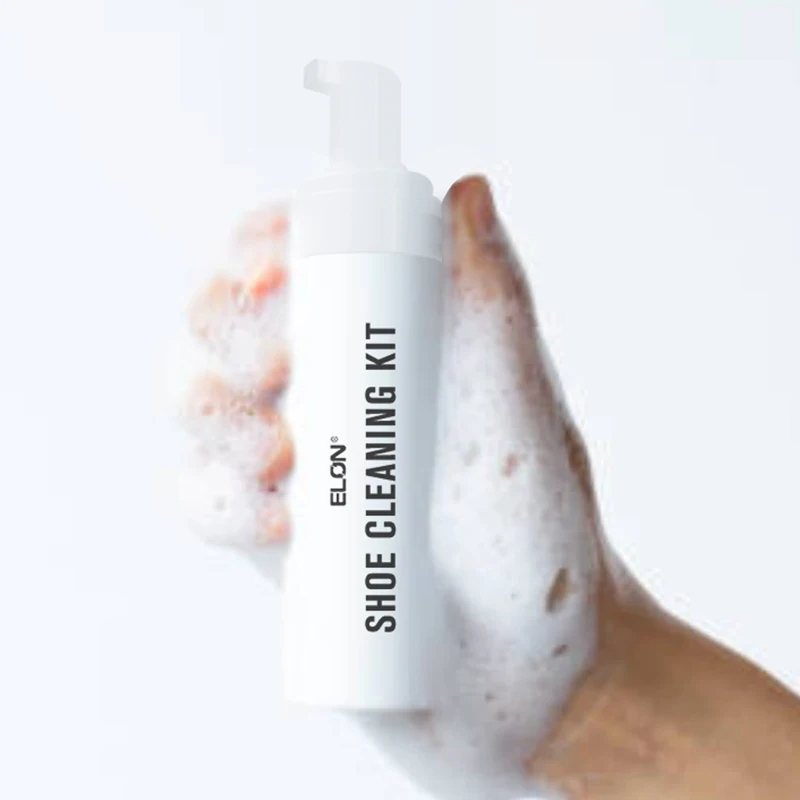Hot Selling 150ml Sneaker Foam Cleaner Kit Premium Shoe Cleaning Kit - Sneaker Cleaner With Brushes Eco Packaging Box
