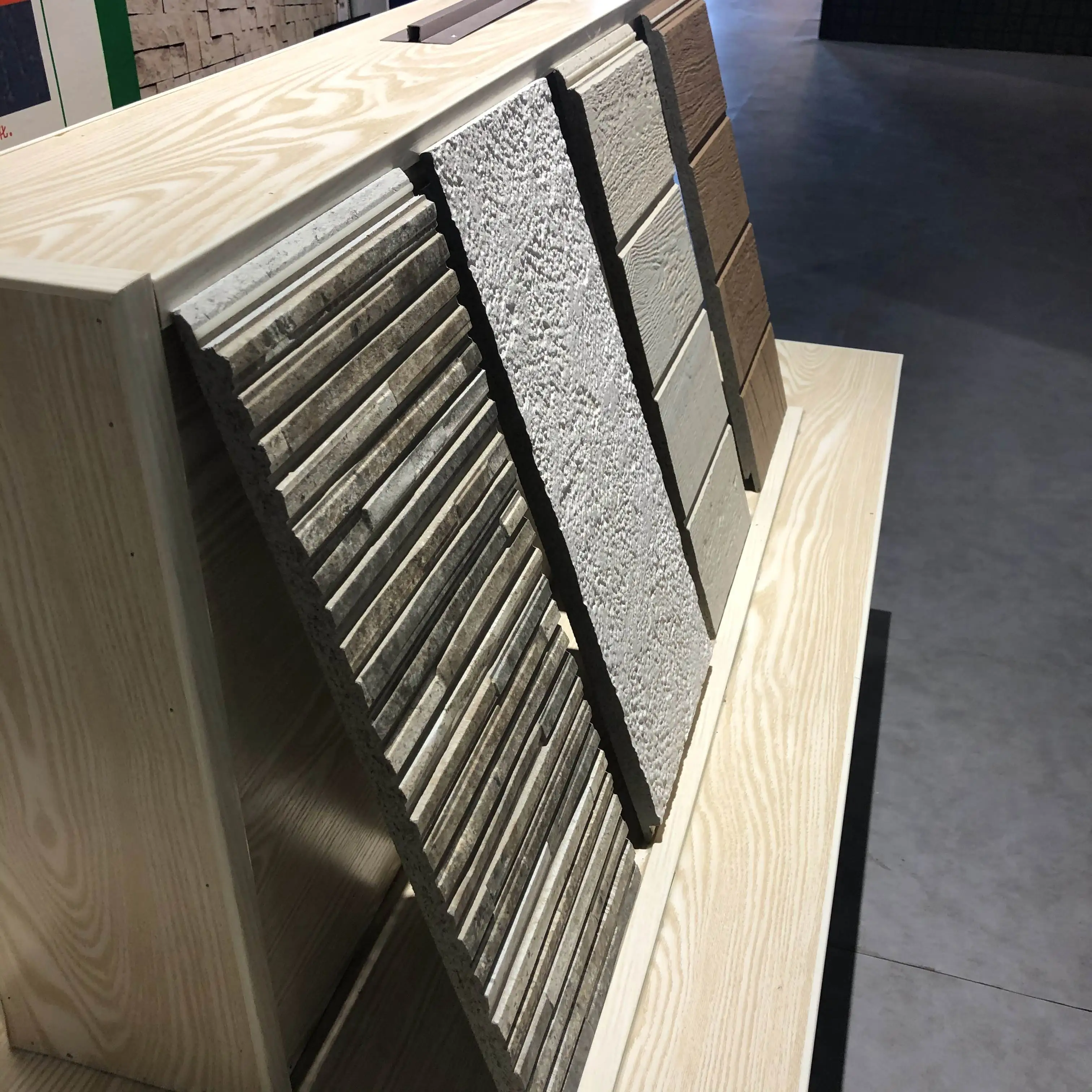 
Wood Grain Finish Matte Color Composite Fire-Resistant Fiber Cement Wall Panel 