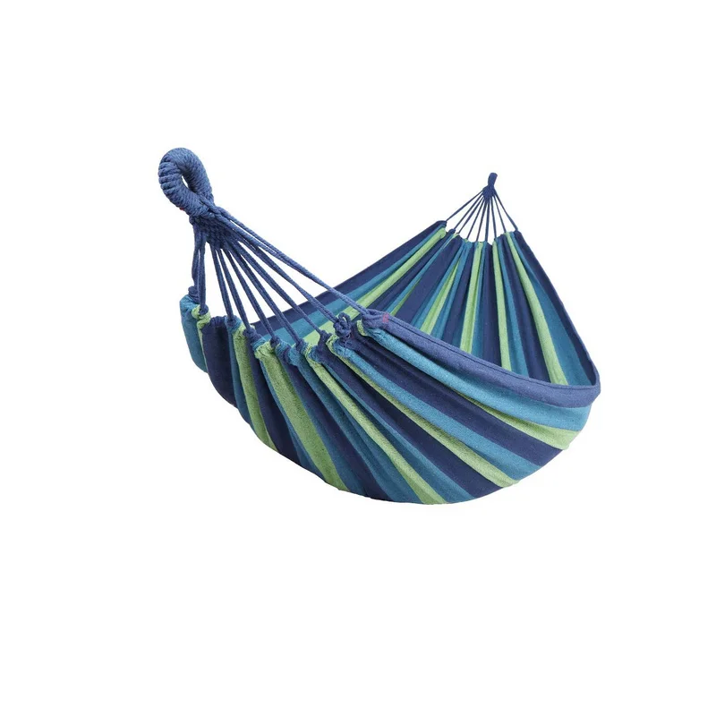 Drop shipping Outdoor Garden 260*100cm Swinging Hammock Thicken Prevent Rollover Hammocks