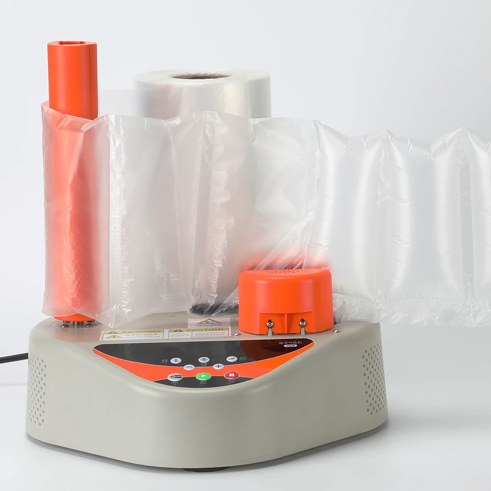 Film Inflating Airbag Cushion Machine Air Bubble Pouch Packaging Desktop Air Cushion Bag Machine