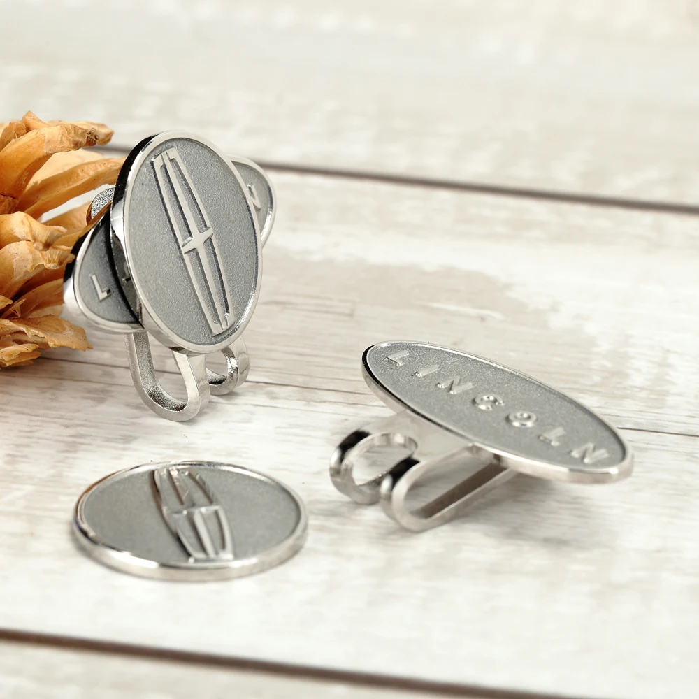 
Factory promotion cheap golf ball marker custom blank metal golf ball marker 