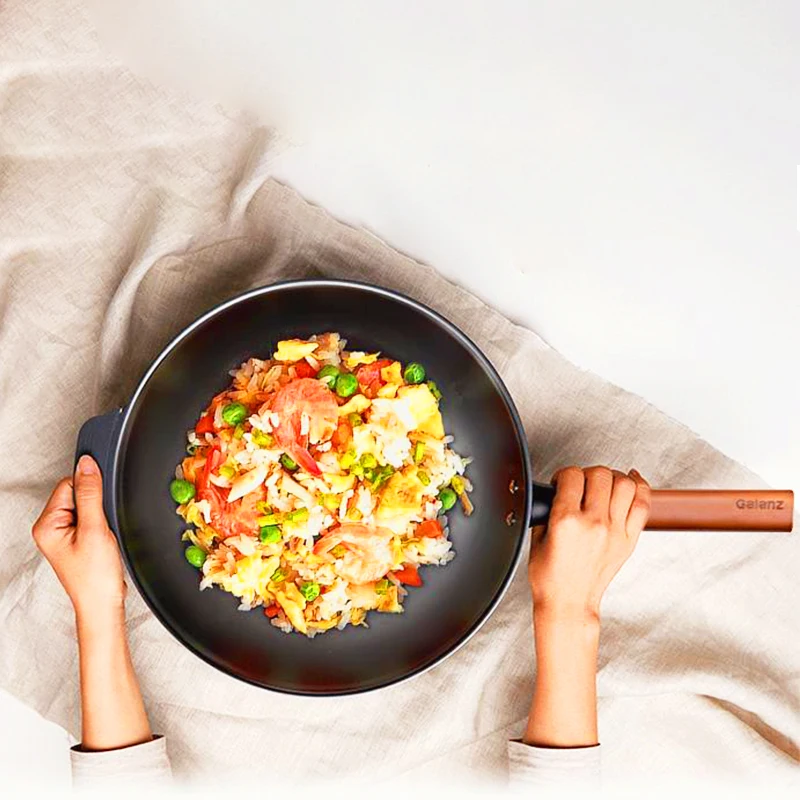 Профессиональное производство, Индукционная горелка с круглым дном в китайском стиле